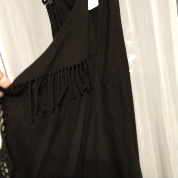Lauren Ralph Lauren Wool Maxi Skirt Fringe $159
